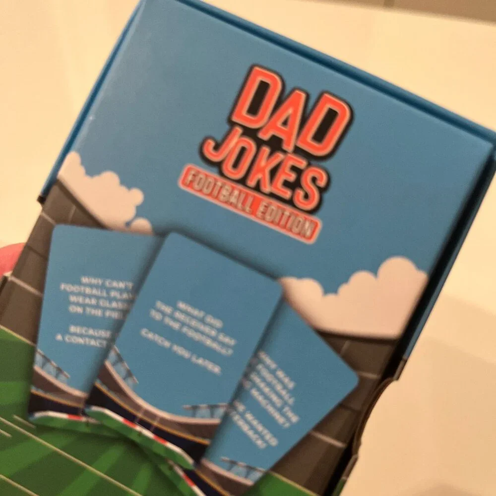Dad Jokes Box‎ Set Football Edition + Fishing Edition  (k/x- NEW)
